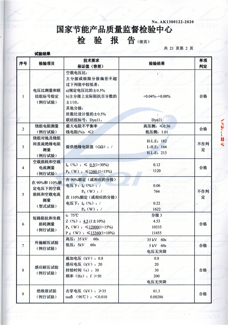 高低压试验报告-S11-1250阳西阳西阳西油浸式变压器-2.jpg